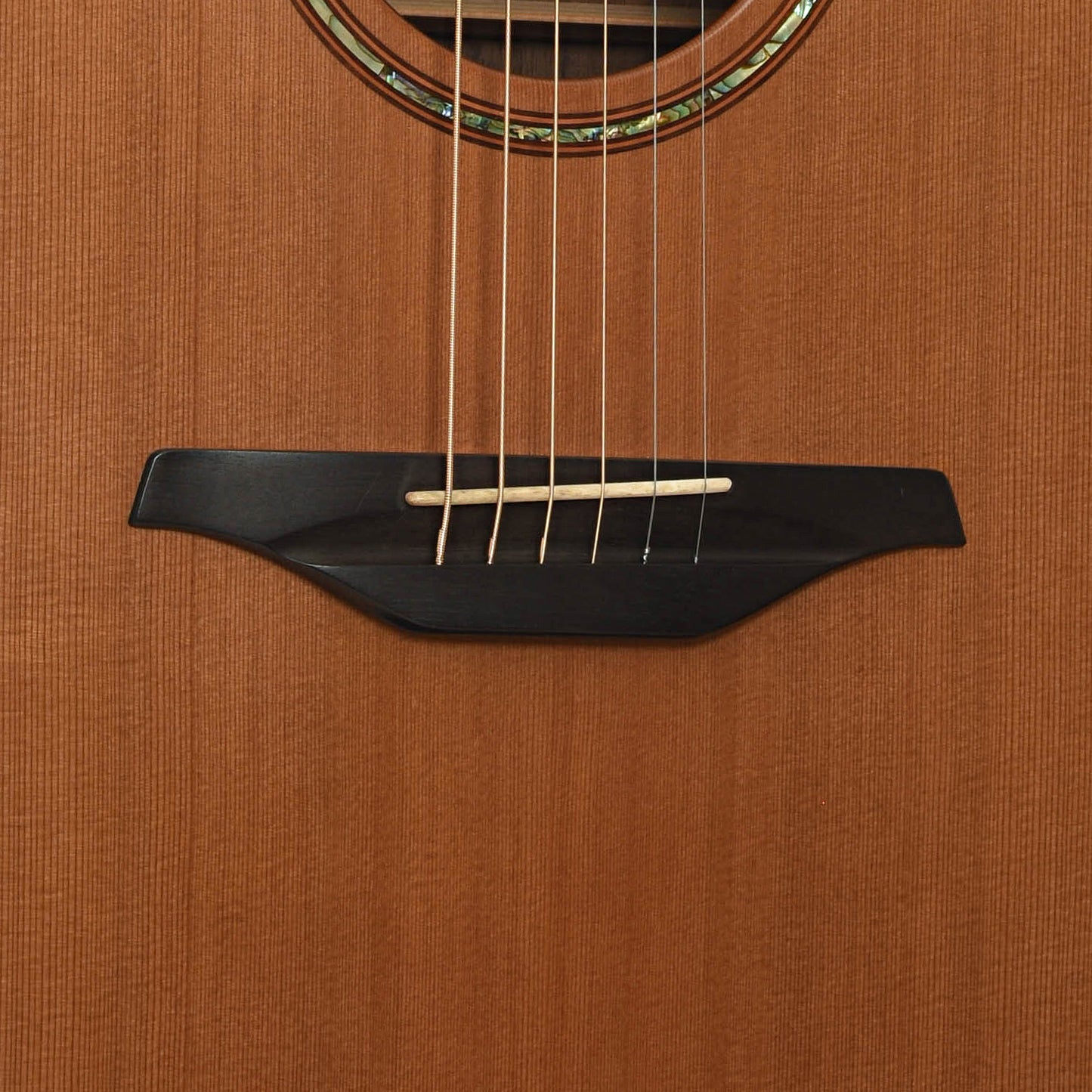 Bridge of McIroy A22-5 Small Jumbo Acoustic Guitar