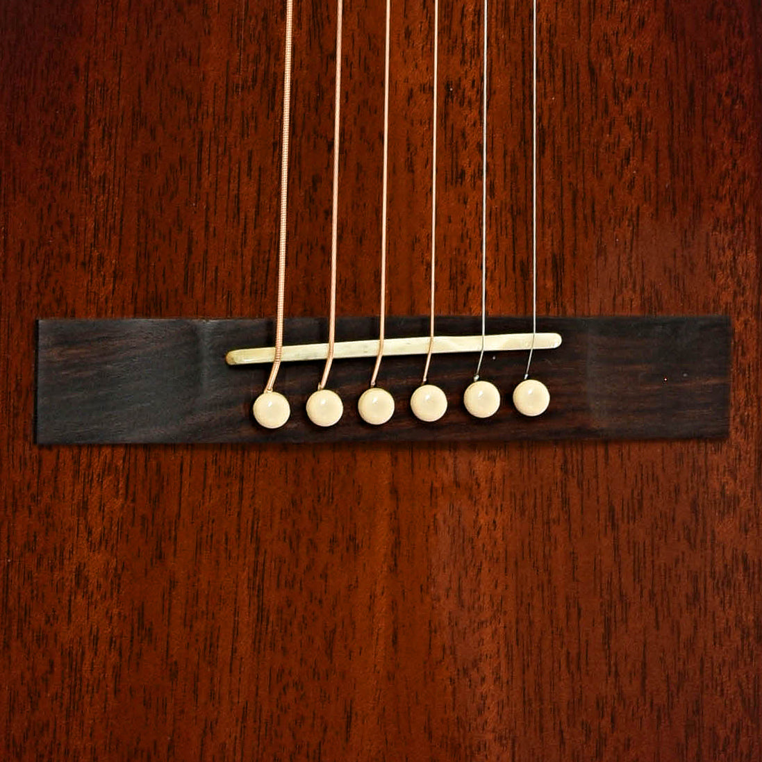 Bridge of Guild M-25E Acoustic Guitar