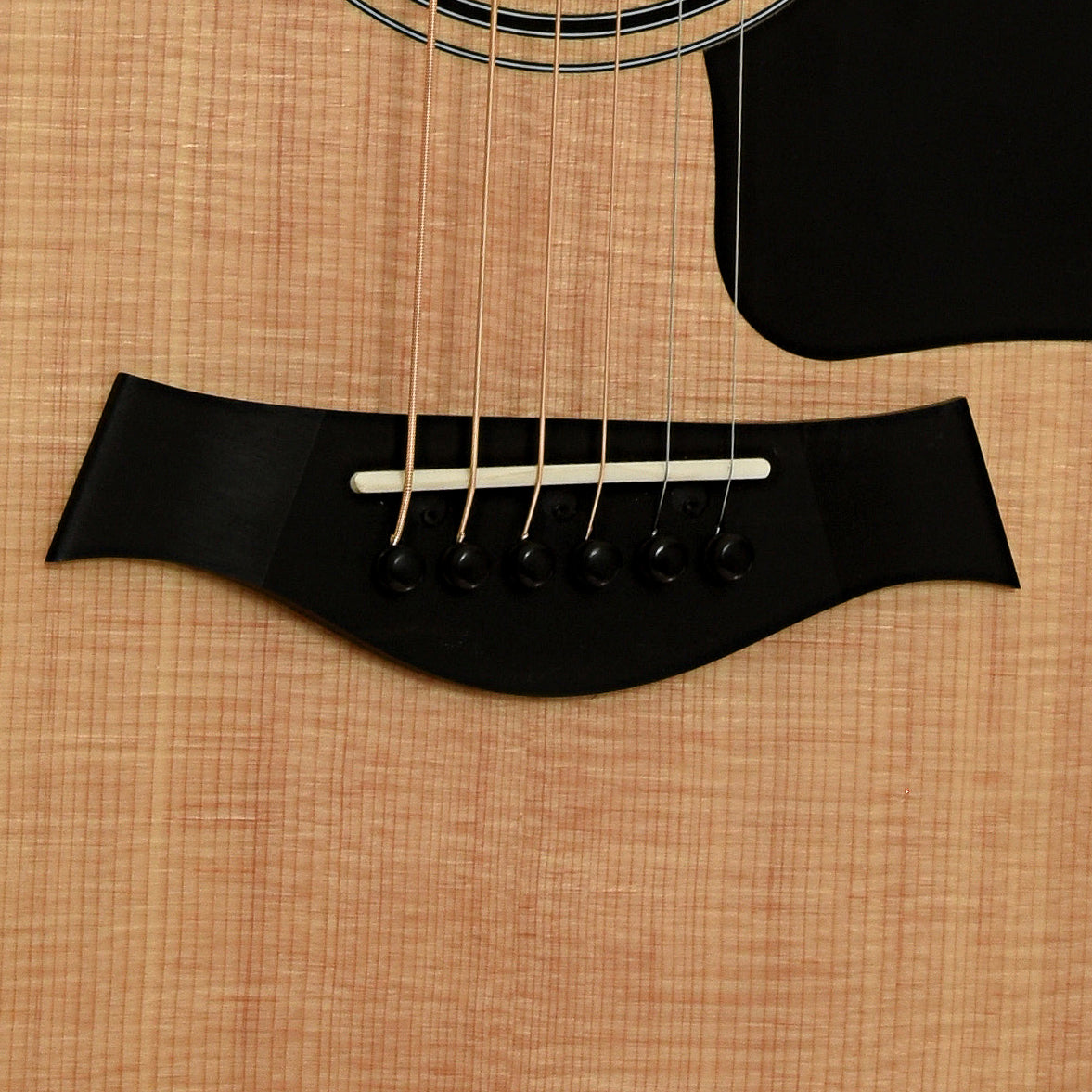Bridge of Taylor 312ce V-Class Acoustic Guitar 