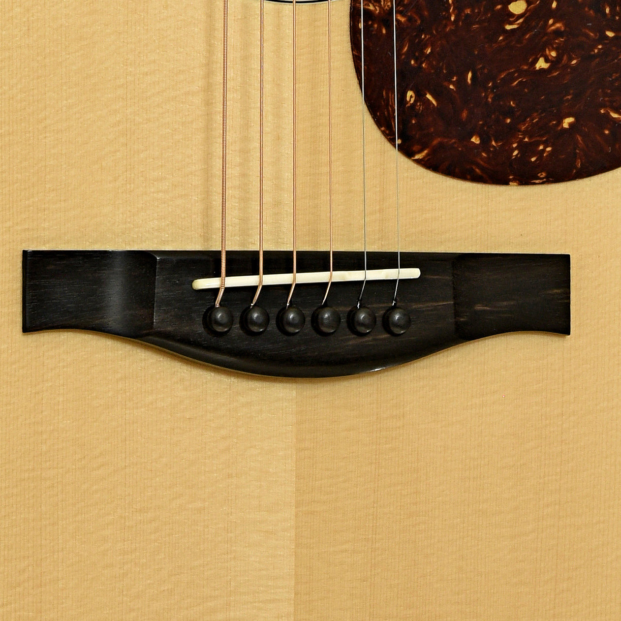 Bridge of Eastman AC422CE Acoustic-Electric Guitar