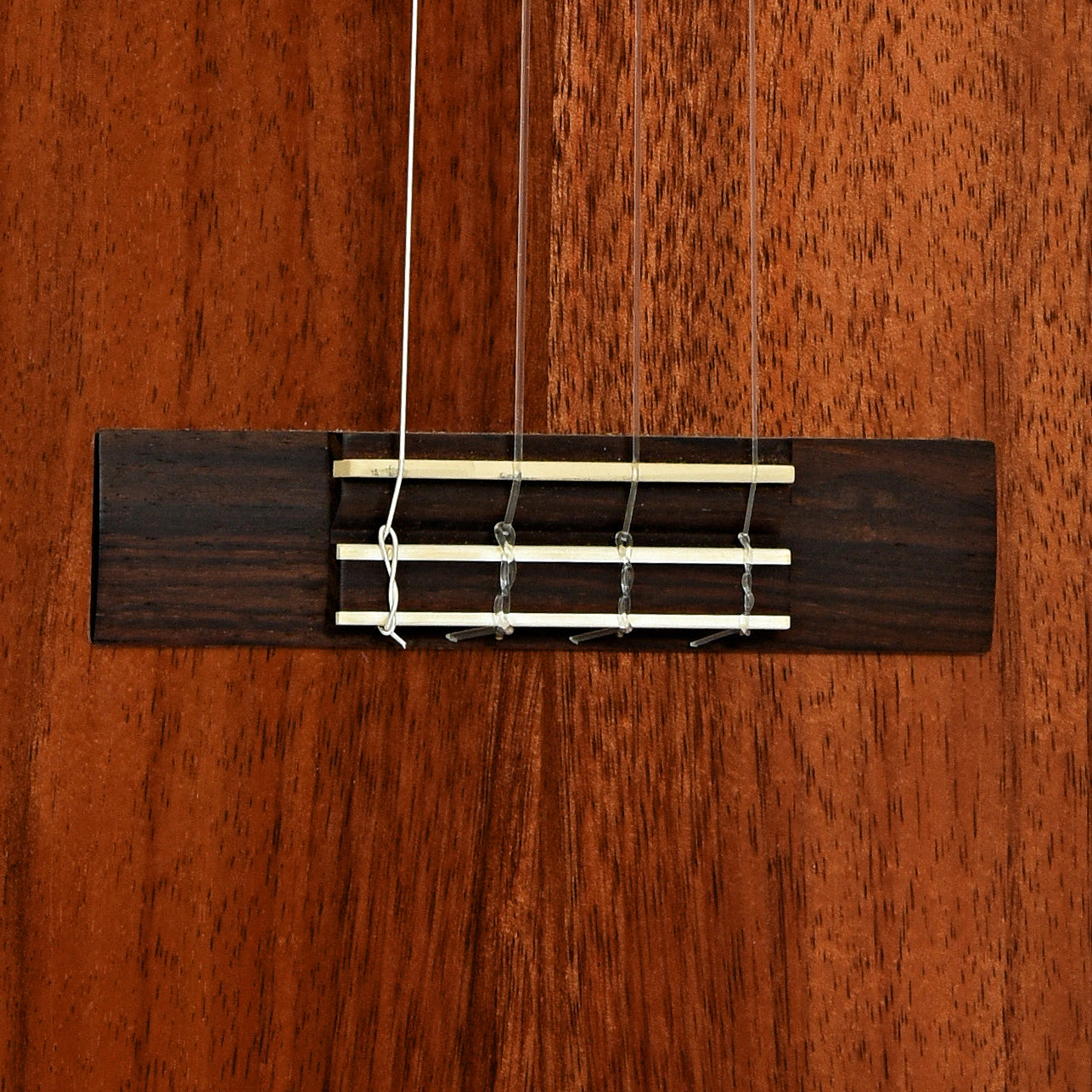Bridge of Kamaka HF-4 Baritone Ukulele 