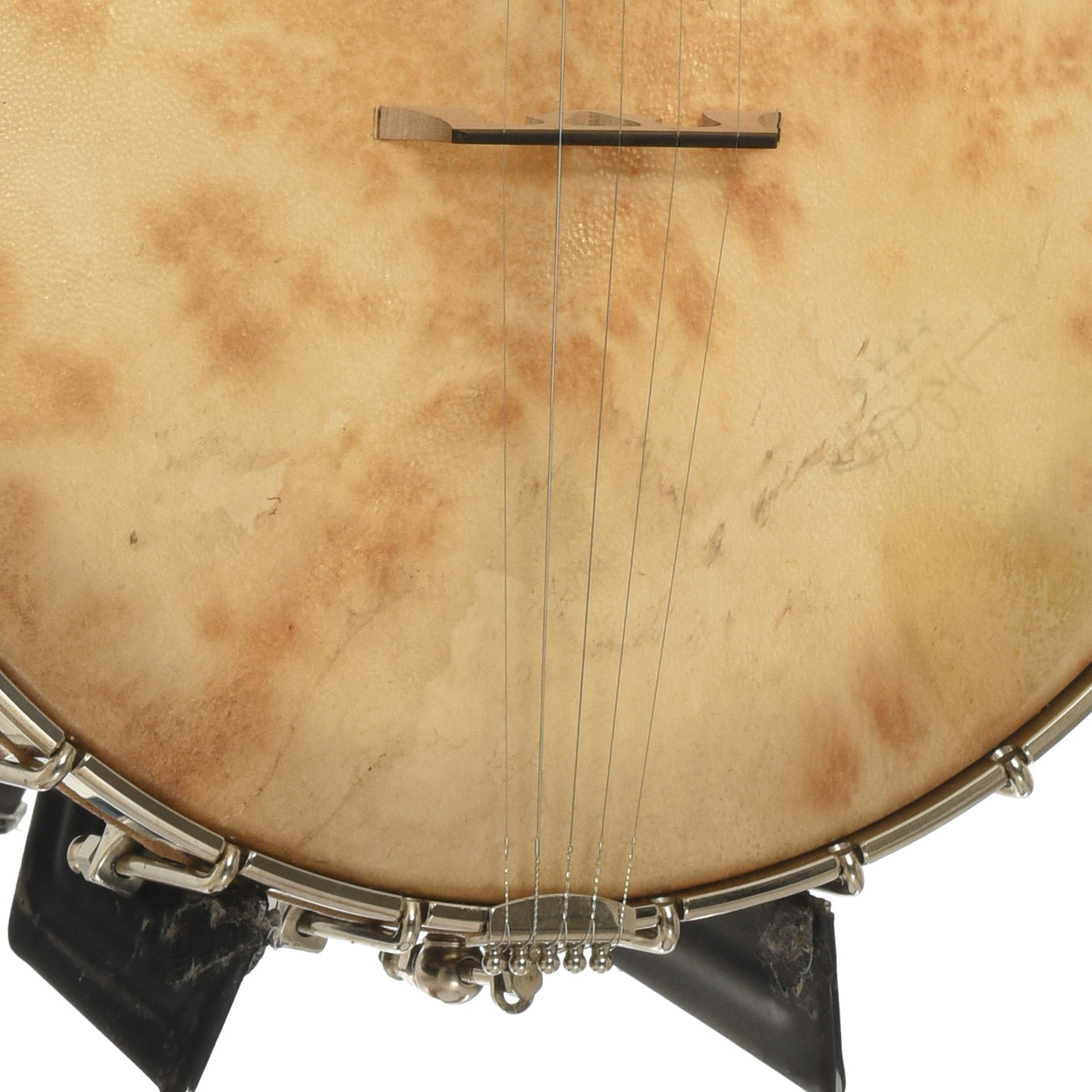Bridge of Rickard Dobson Custom Openback Banjo Bridge of Rickard Dobson Custom Openback Banjo  