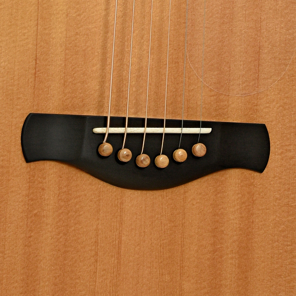 Bridge of Kronbauer TDK Jumbo Acoustic Guitar