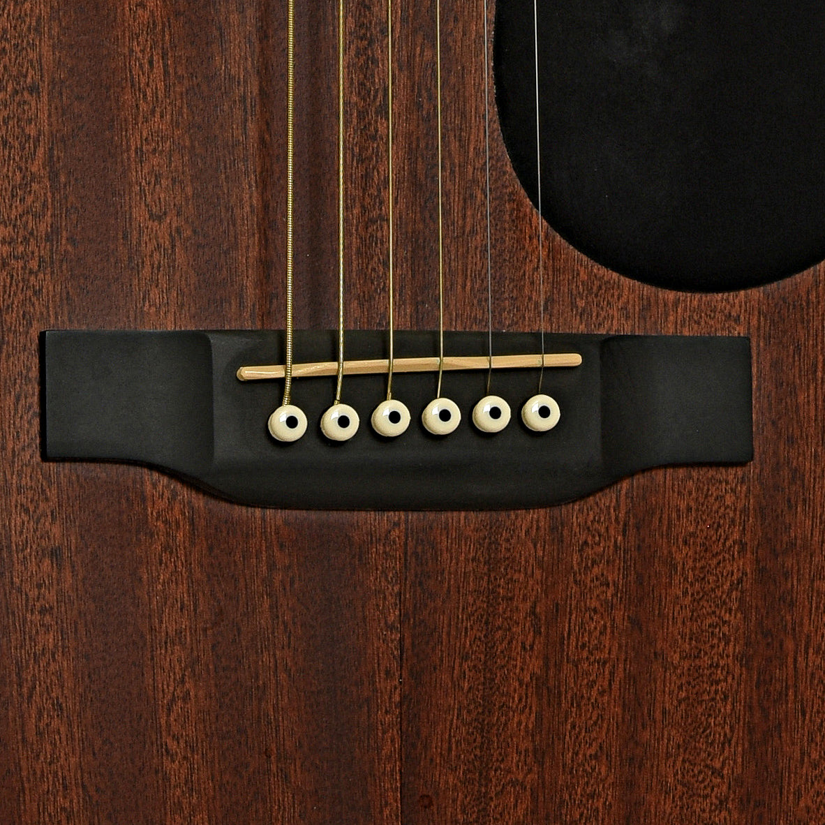 Bridge of Martin DRS1 Acoustic Guitar 