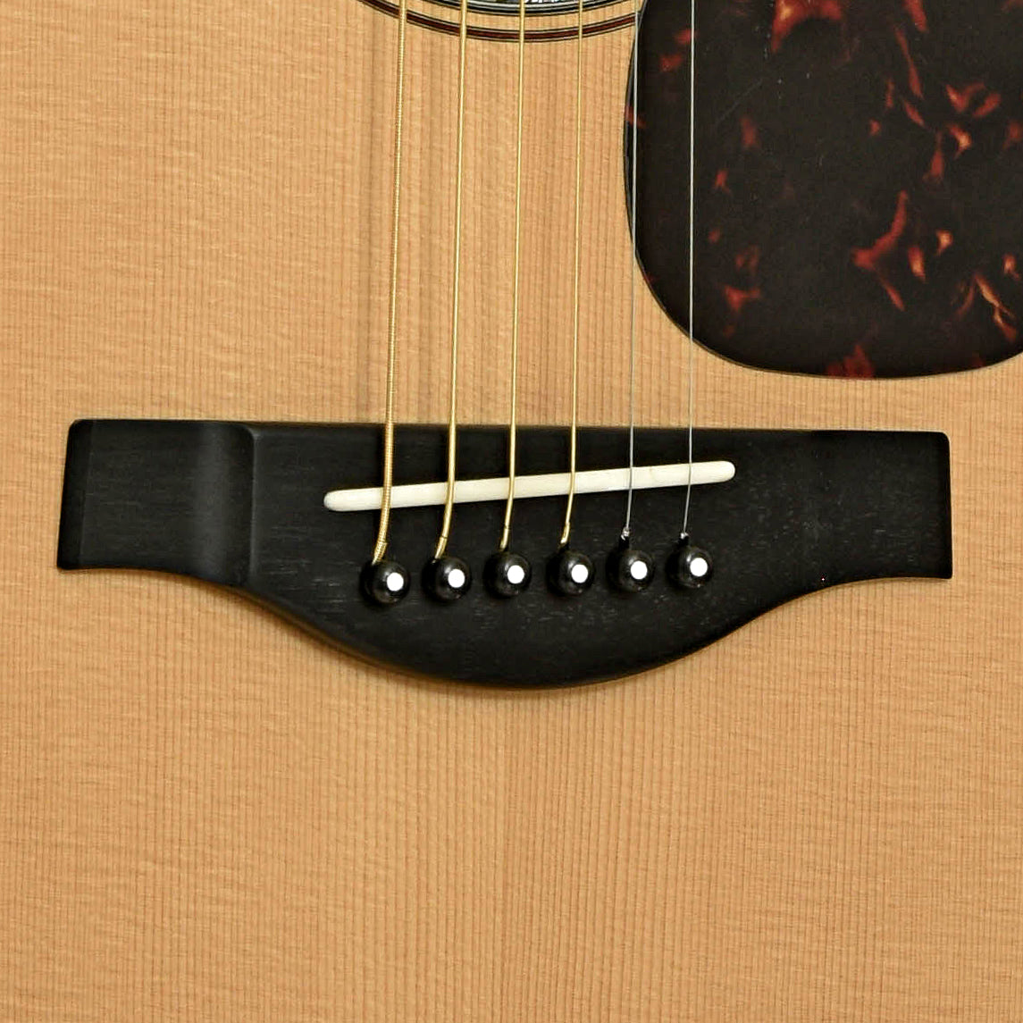 Bridge of Yamaha LS56 Custom Acoustic Guitar