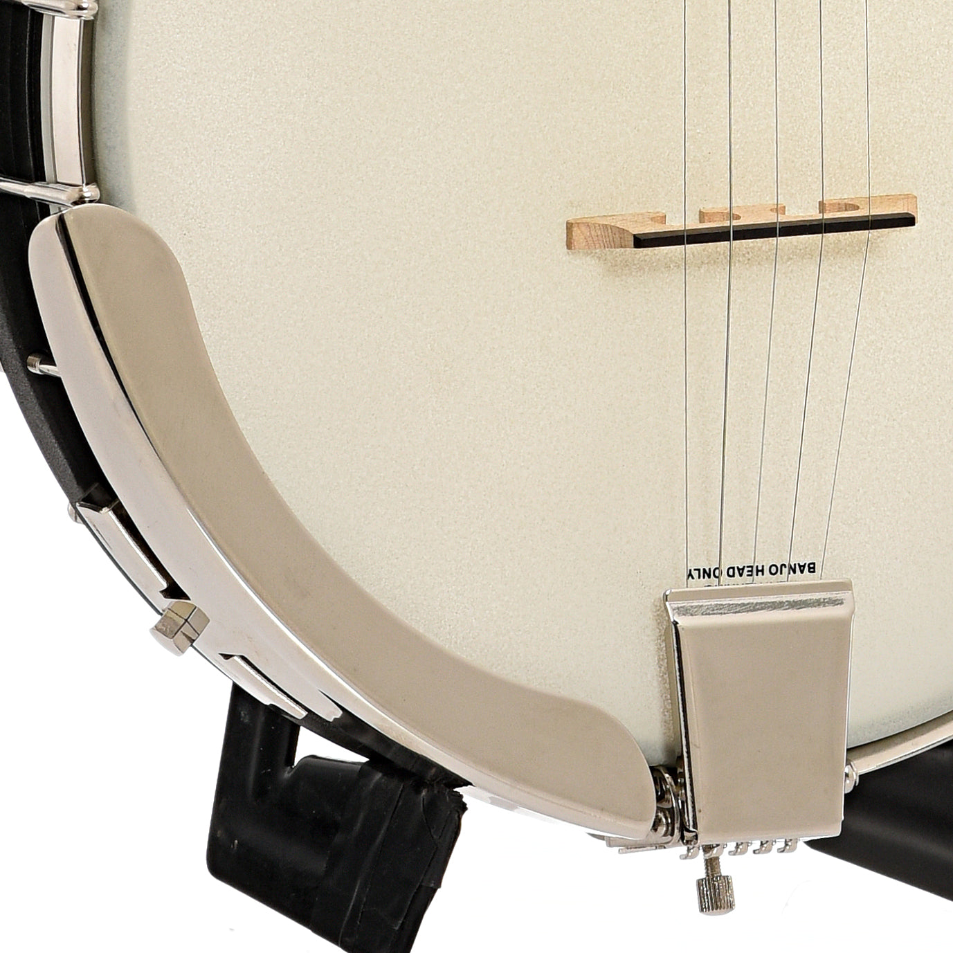 Armrest, tailpiece and bridge of Rover RB-20 Open Back Banjo (2019)