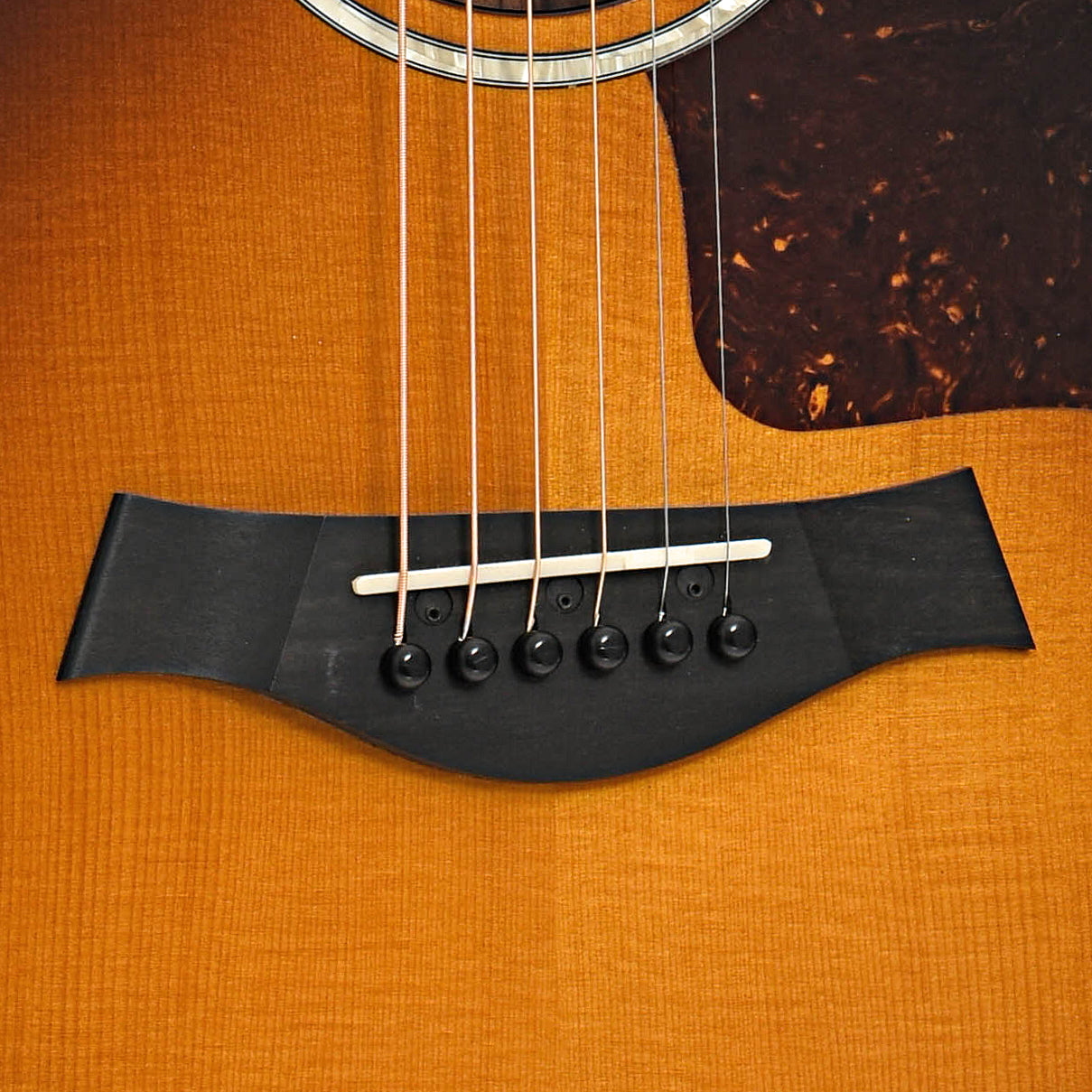 Bridge of Taylor 214ce-SB DLX Acoustic-Electric Guitar (2020)