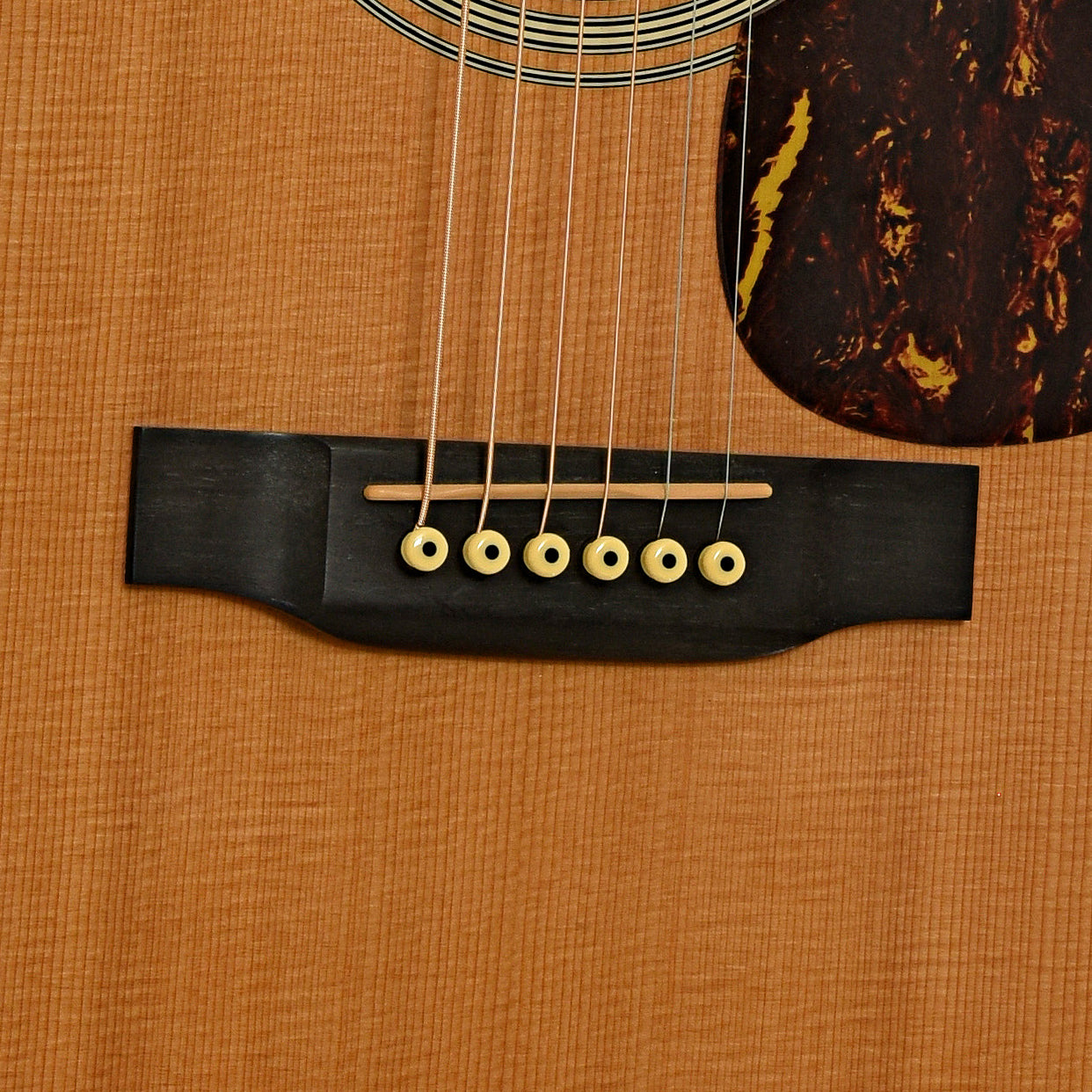 Bridge of Martin HD-28 Acoustic Guitar