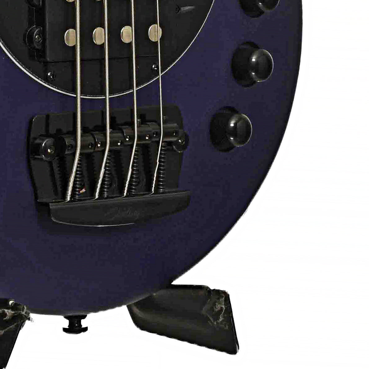Sterling by Music Man Bongo Electric Bass Guitar, Firemist Purple Satin