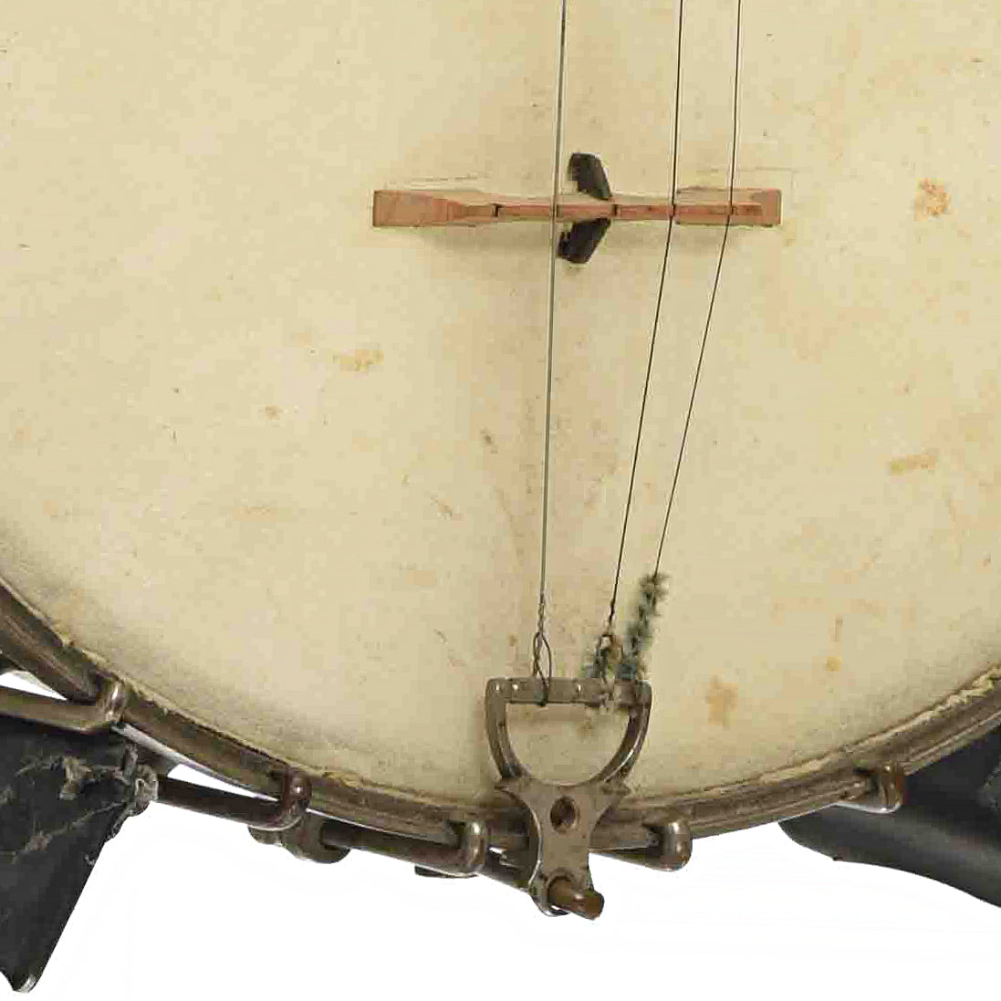 Tailpiece of S.S. Stewart Thoroughbred No.1 Openback Banjo