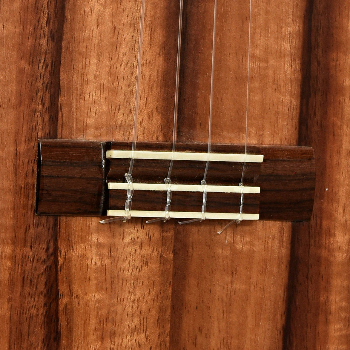 Bridge of Kamaka HF-3 P Tenor Ukulele