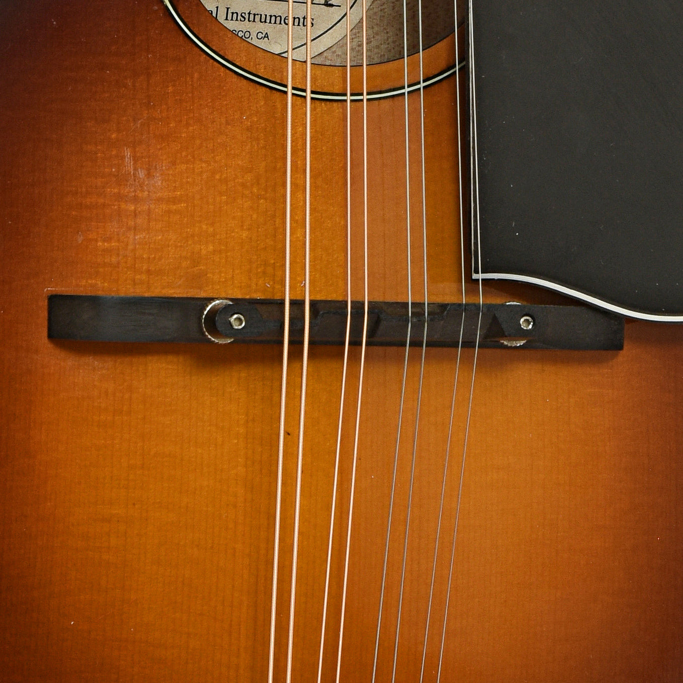 Bridge of Kentucky KM-270 A-Style Oval-Hole Mandolin
