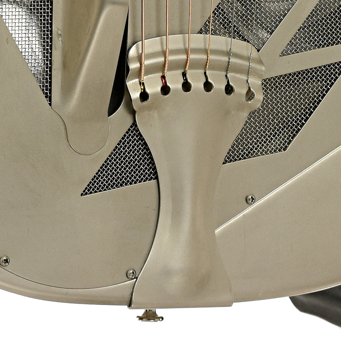 Tailpiece  of National Vintage Steel Tricone Cutaway Resonator Guitar 