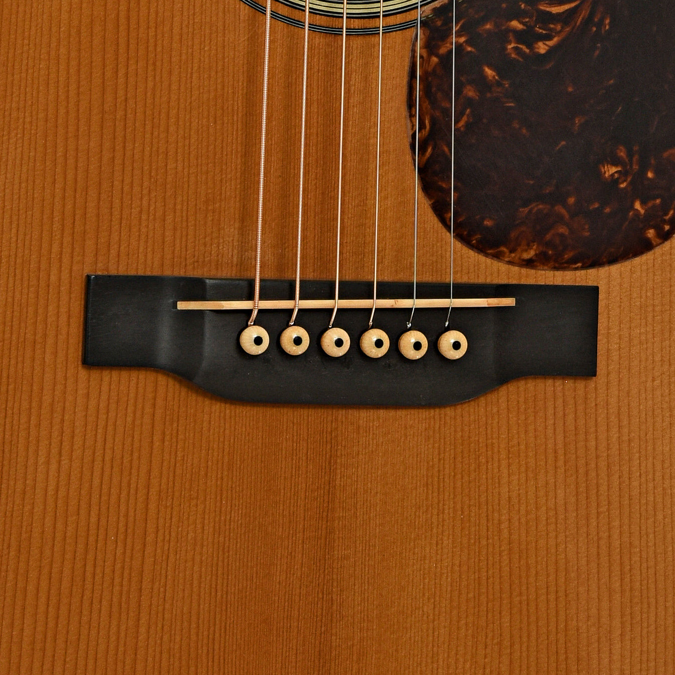 Bridge of Pre-War Guitars Co. Double Aught (00) Old Growth Indian Rosewood, Level 1