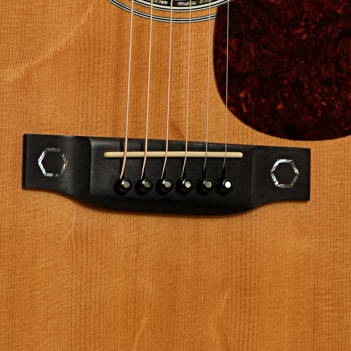 Bridge of Martin CEO-1 Acoustic Guitar 