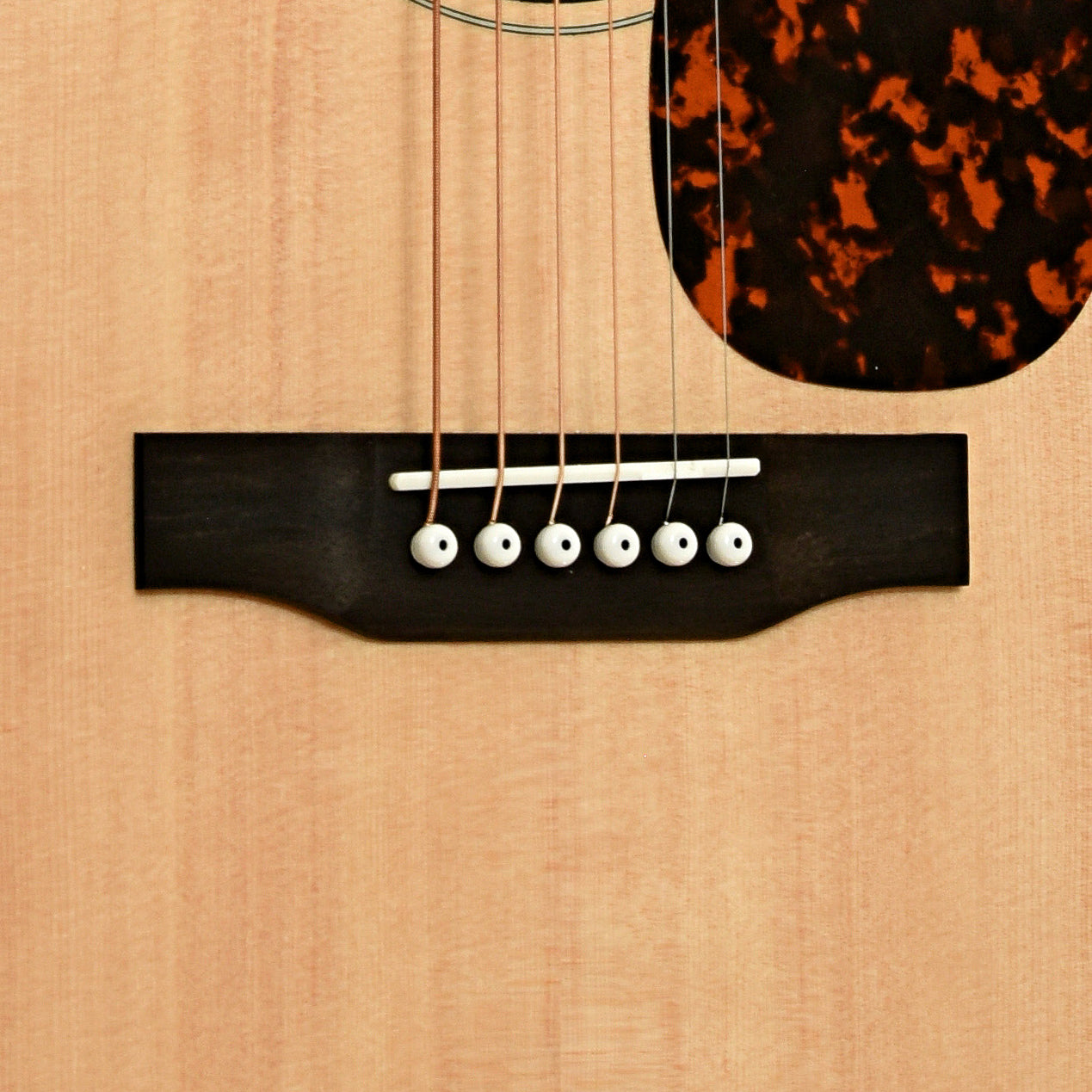 Bridge of Larrivee LV-03 Recording Series L Body Acoustic Guitar
