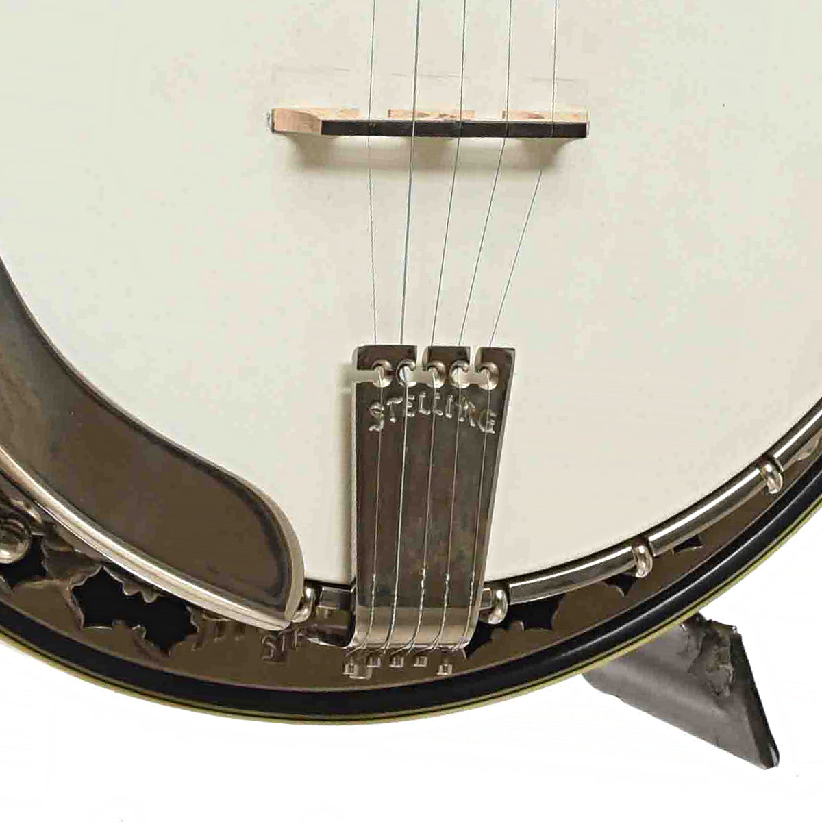 Tailpiece of Stelling Staghorn Resonator Banjo