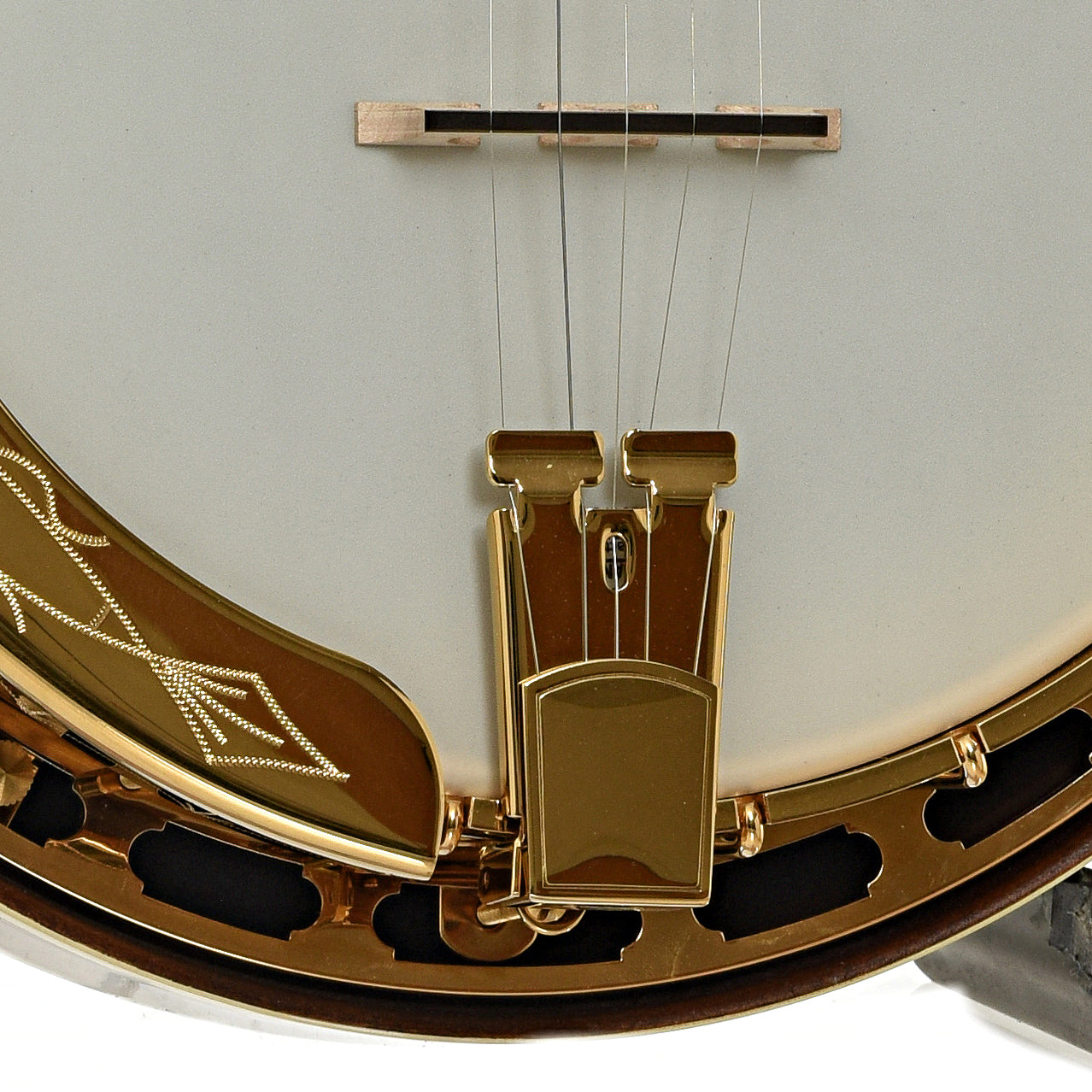Bridge of Huber VRB-G Trutone Resonator Banjo 