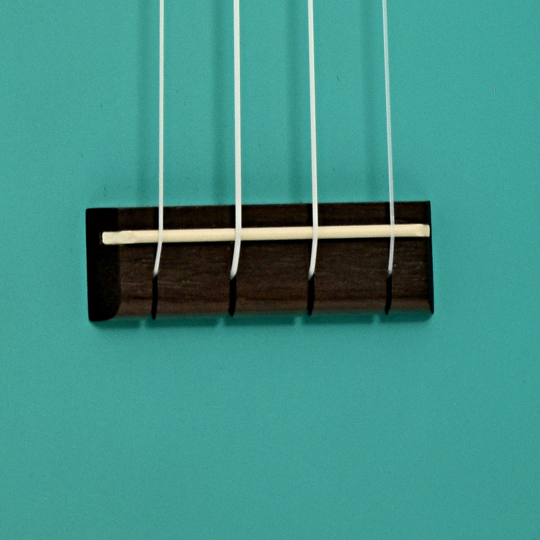 Bridge of Ohana SK-10 Soprano Ukulele, Turquoise