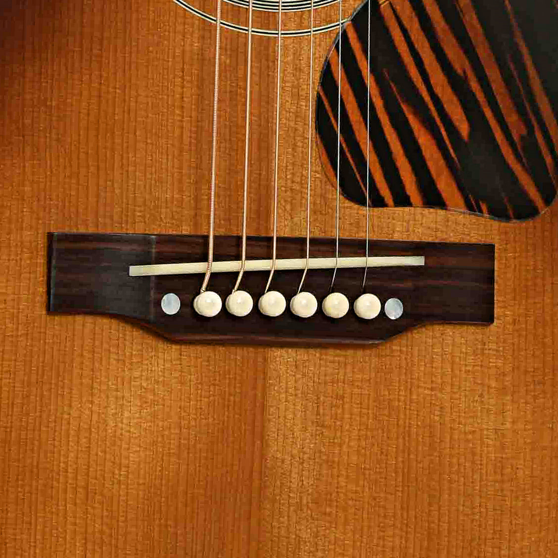 Bridge of Gibson Murphy Lab '42 Banner Southern Jumbo