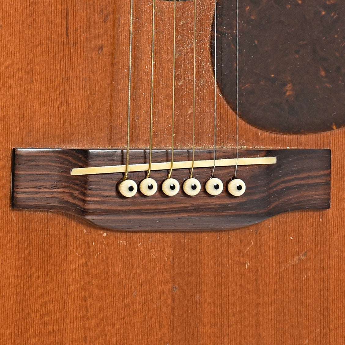 Bridge of 1946 Martin 000-18 Acoustic Guitar 