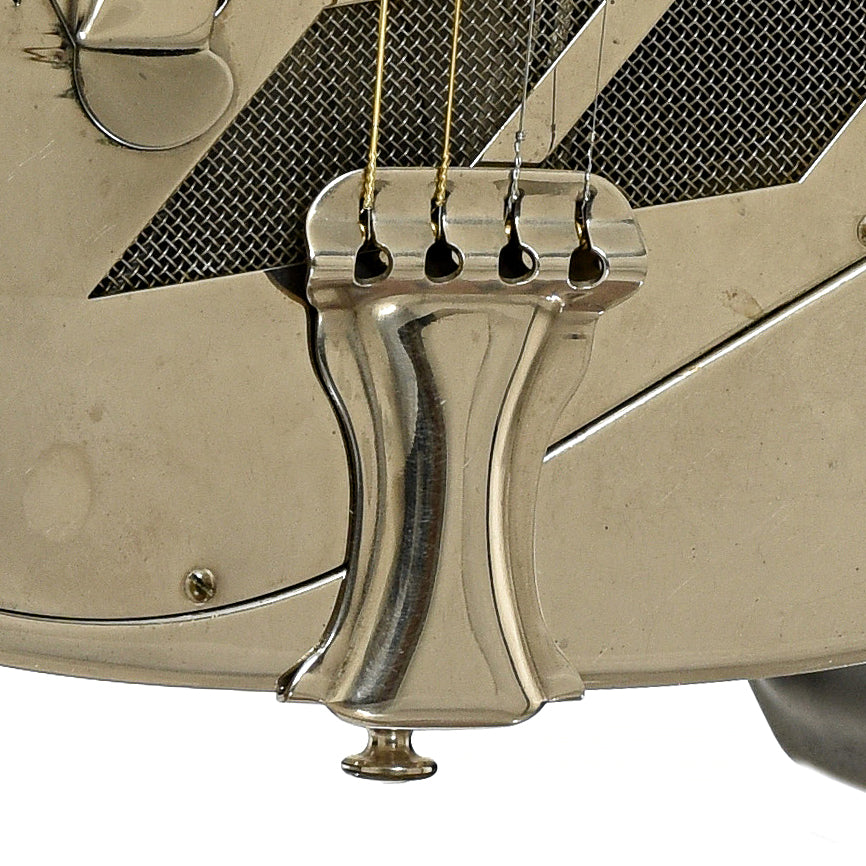 Tailpiece of National Style 1 Tricone Tenor Guitar