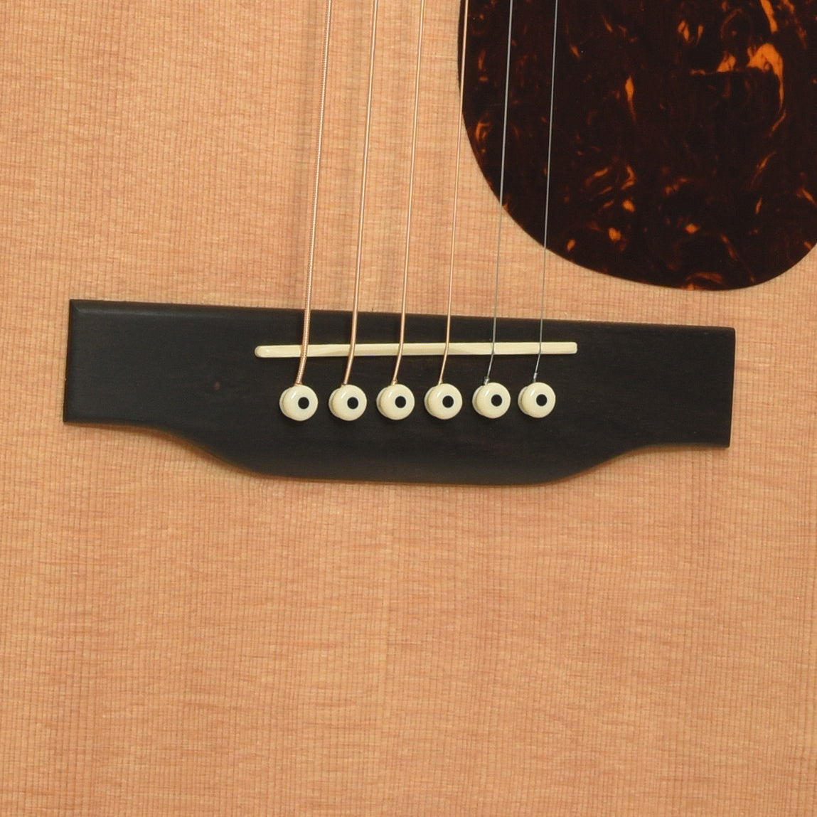 Bridge of Martin SC-13E Acoustic-Electric Guitar