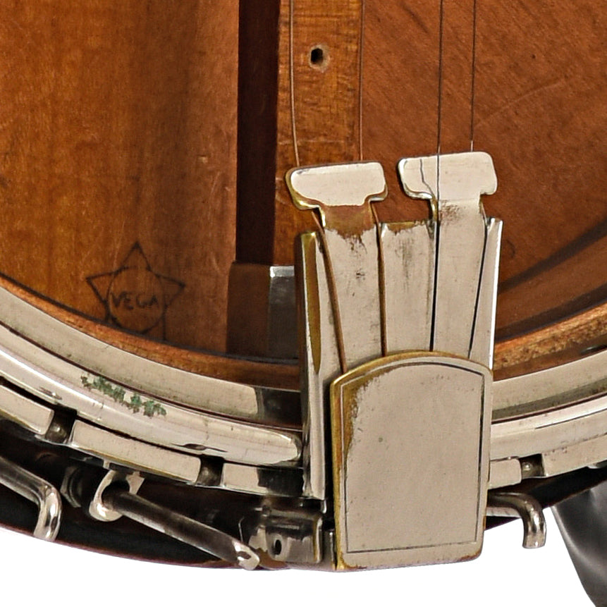 Tailpiece of Vega Style M Tubaphone Tenor banjo
