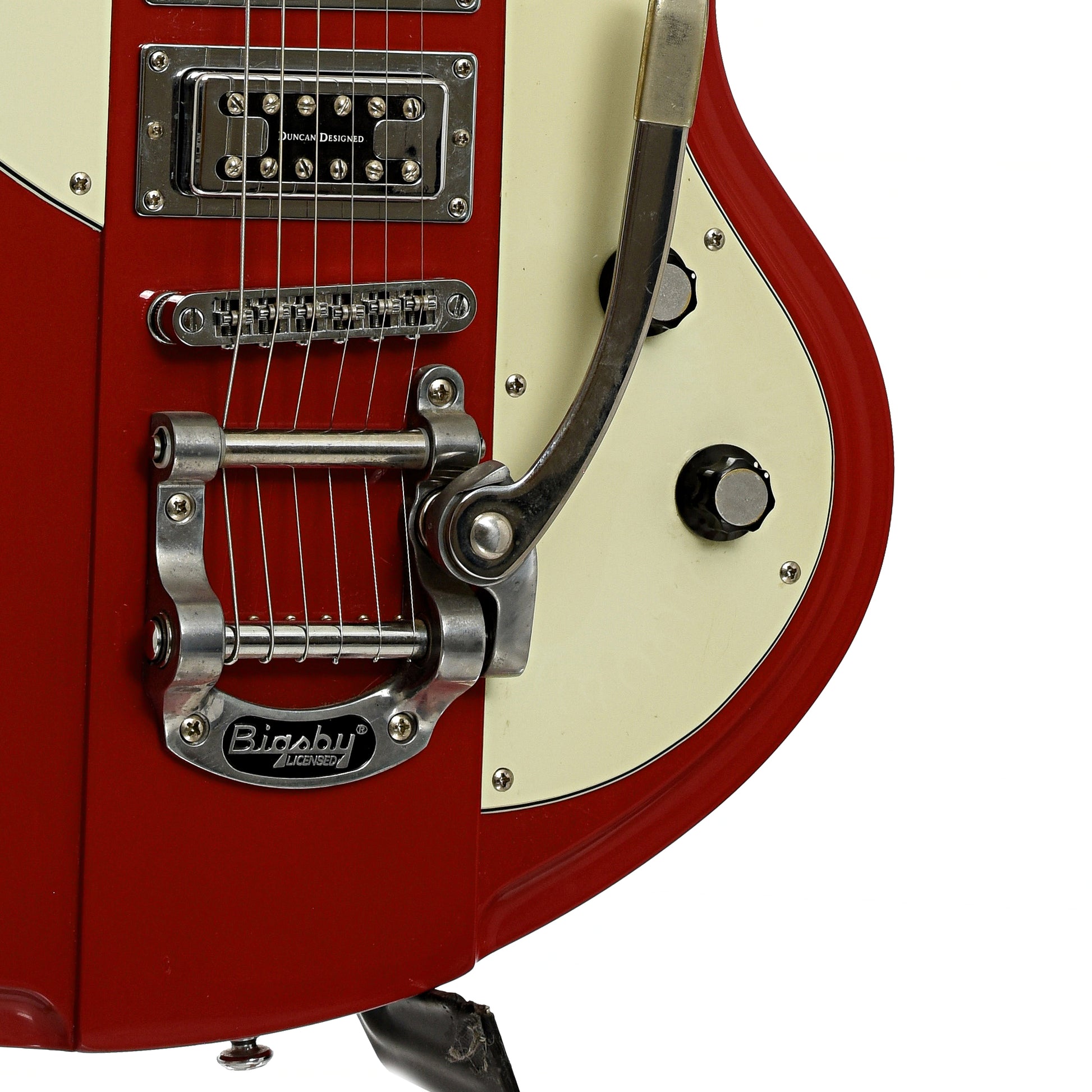 Bridge and controls of Schecter Diamond Series Ultra III Electric Guitar