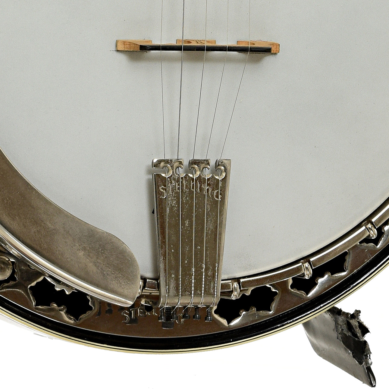Bridge of Stelling Golden Cross Walnut Resonator Banjo