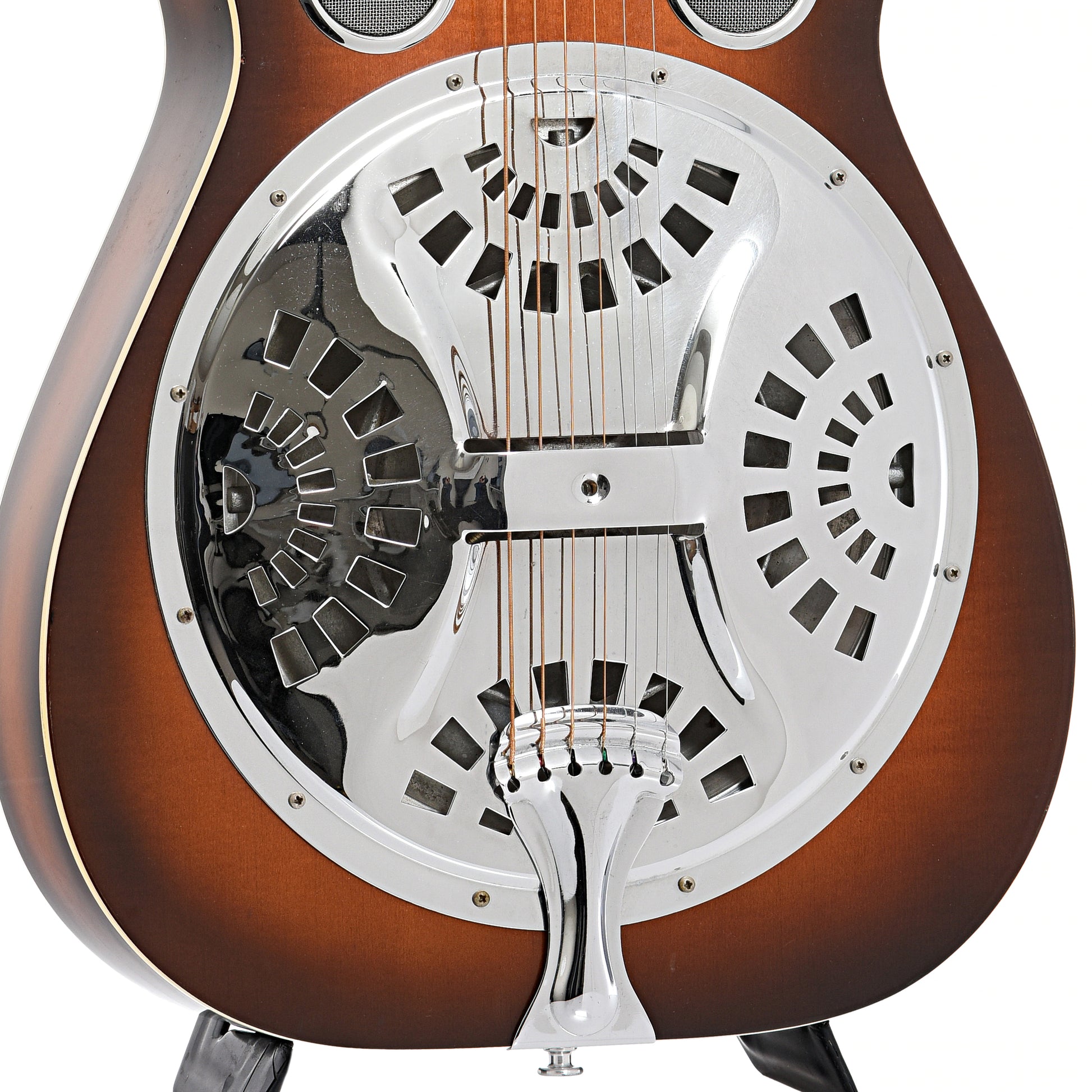 resonator area of Dobro 60DS Squareneck Resonator Guitar (1987)