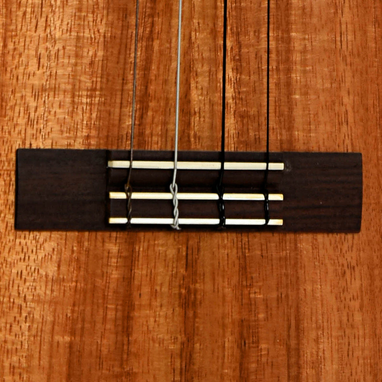 Bridge of Kamaka HF-4 100th Anniversary Baritone Ukulele