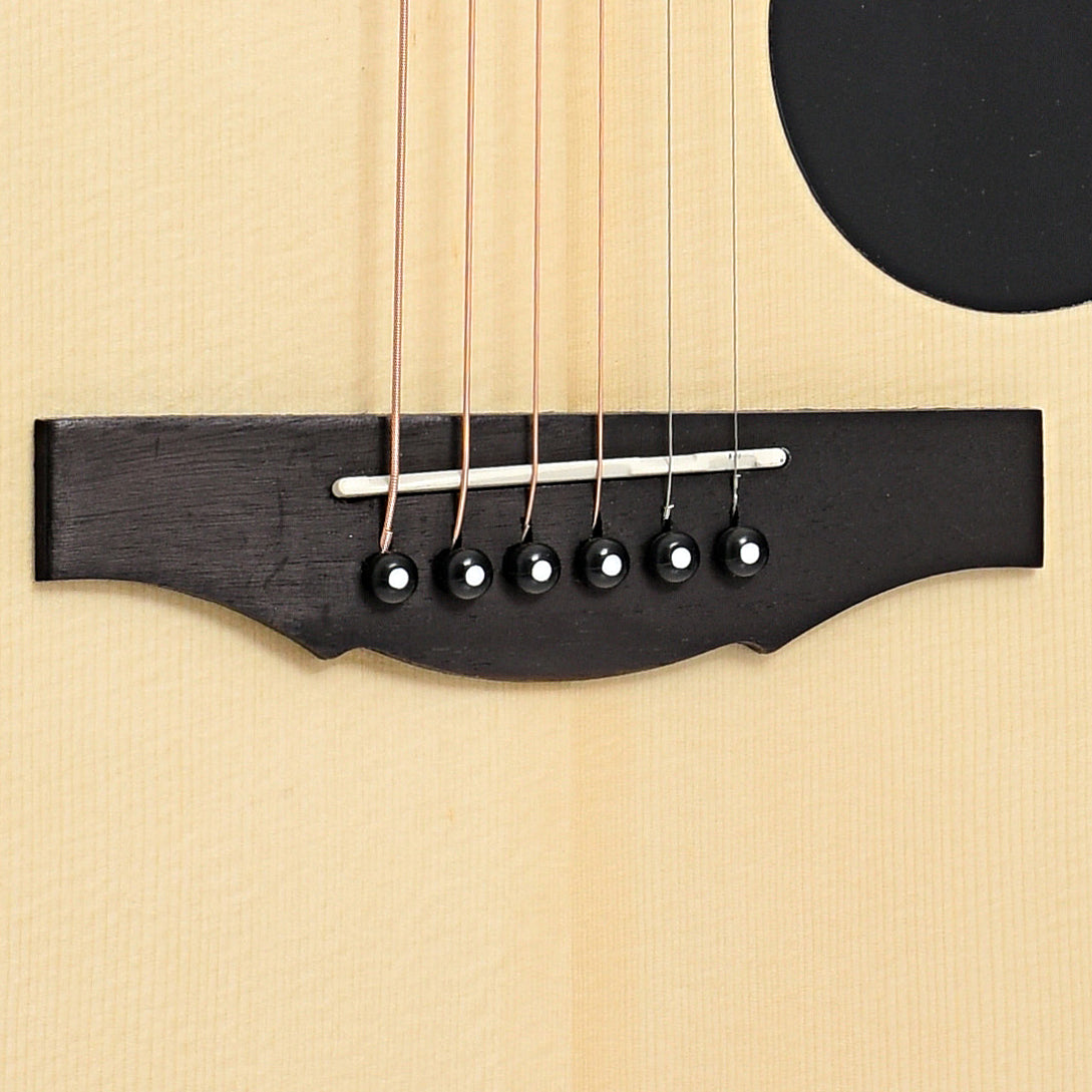 Bridge of Kepma K3 Series GA3-130A Acoustic-Electric Guitar (recent)