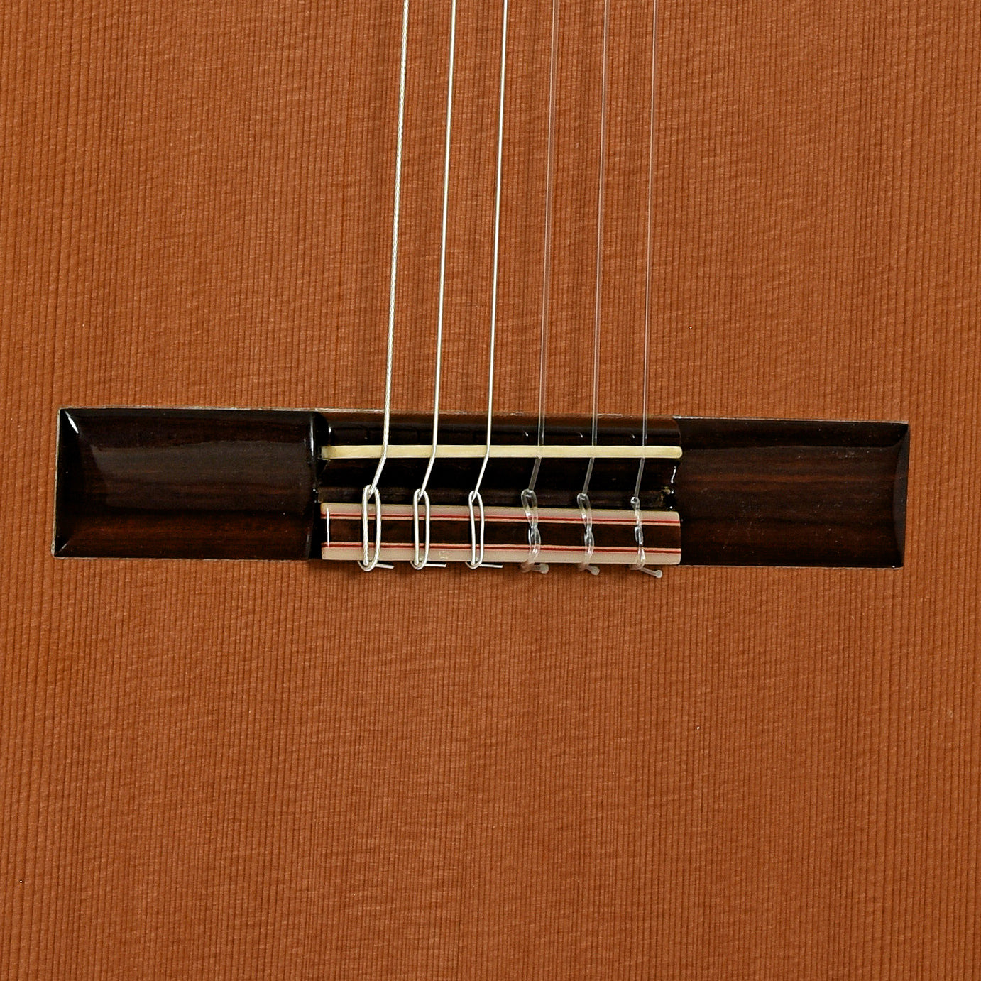 Bridge of LoPrinzi International Concert Classical Guitar