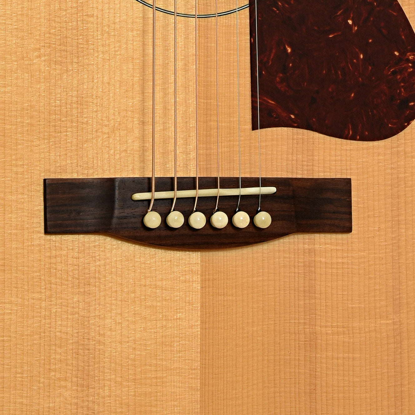 Bridge of Guild F-40 Valencia Acoustic Guitar 