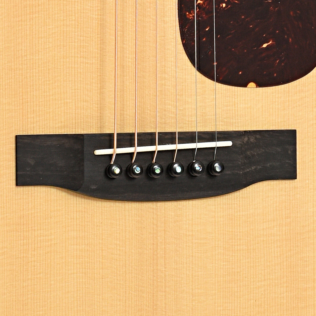 Bridge of Froggy Bottom Model K Koa Acoustic Guitar (