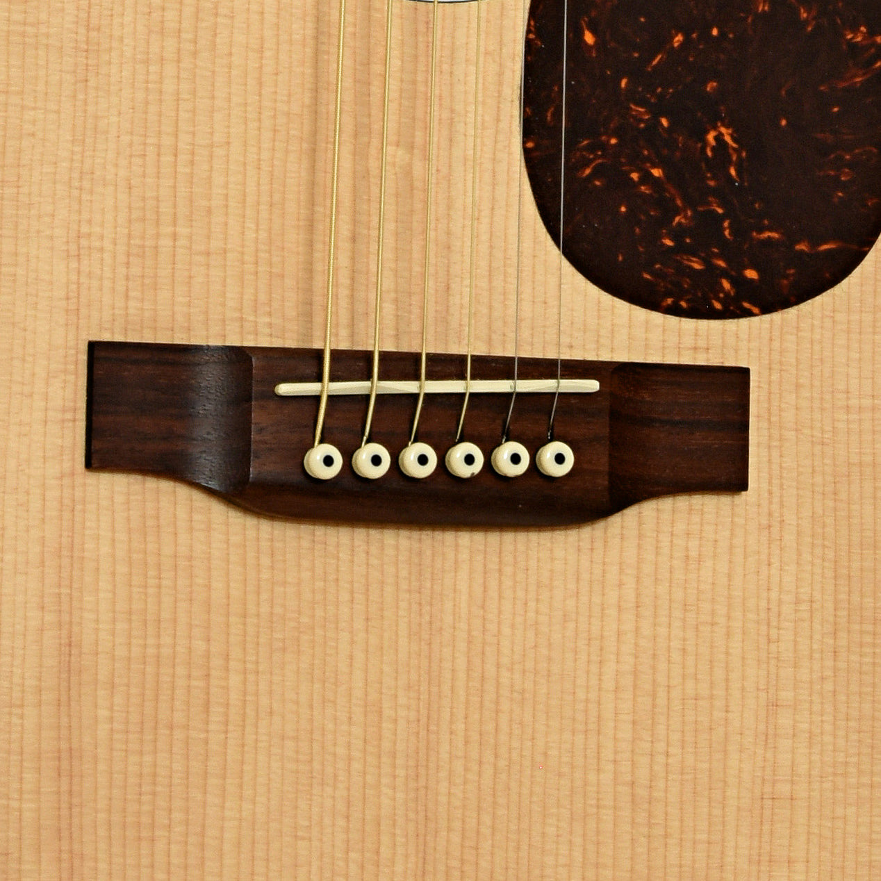 Bridge of Martin Custom Special D Classic Acoustic Guitar