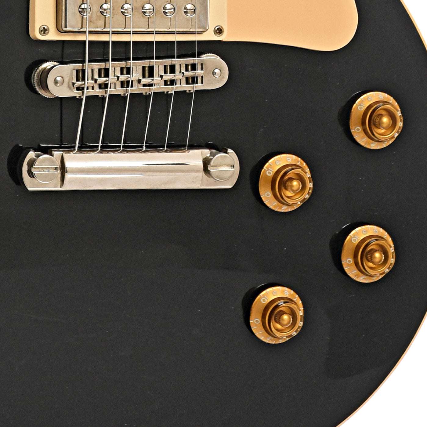 Tailpiece, Bridge and controls of Gibson Les Paul Standard