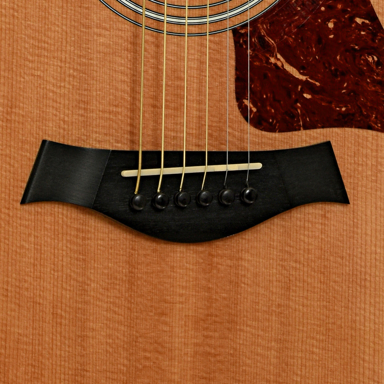 Bridge of Taylor 412ce Acoustic-Electric Guitar 