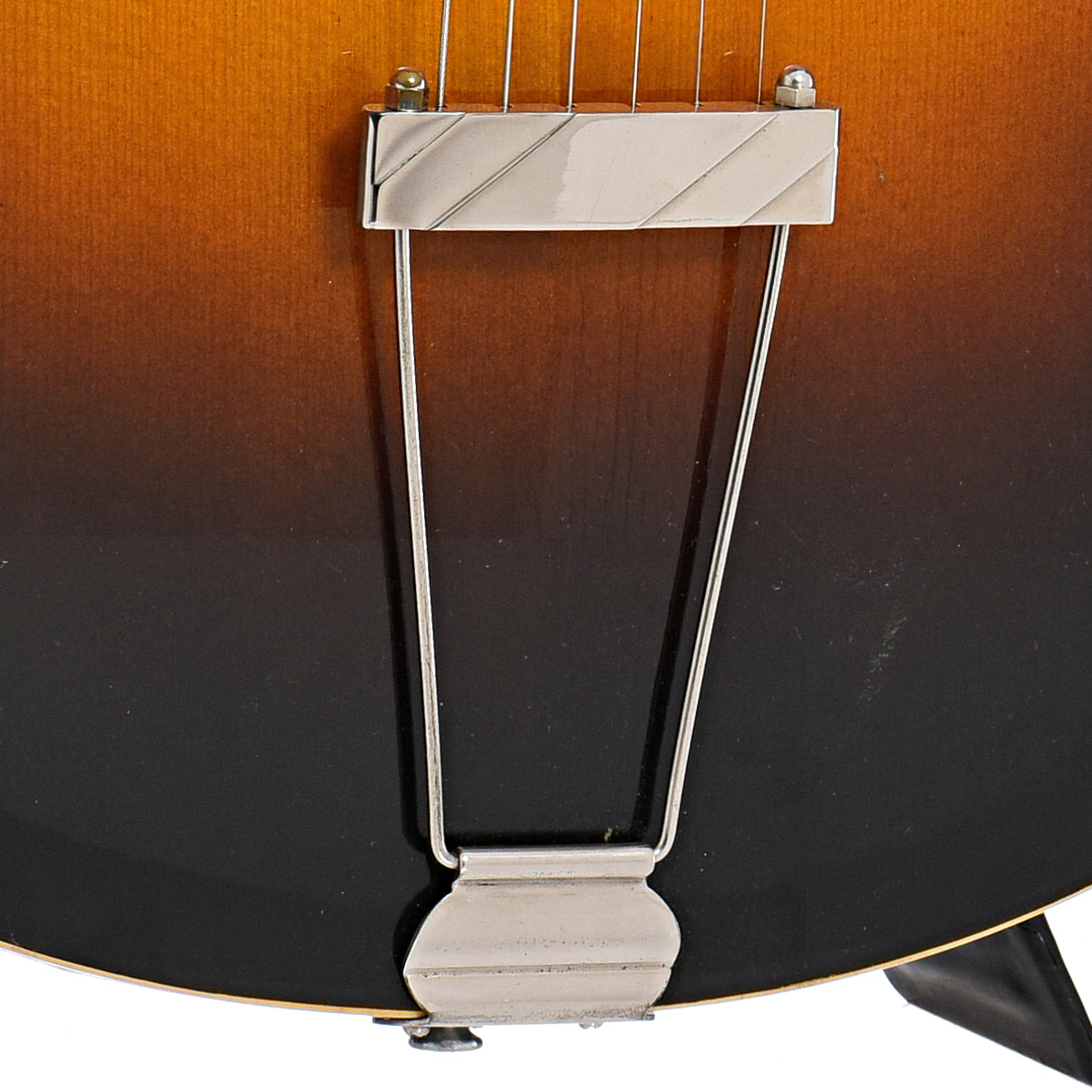 Tailpiece of Gibson ES-150 Hollow Body Electric Guitar (1941)