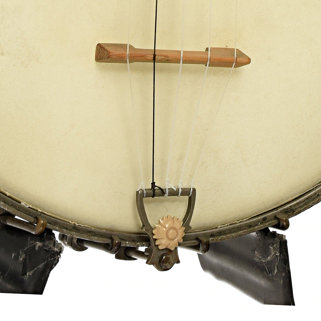 Bridge of S.S. Stewart Champion No.1 Open Back Banjo 