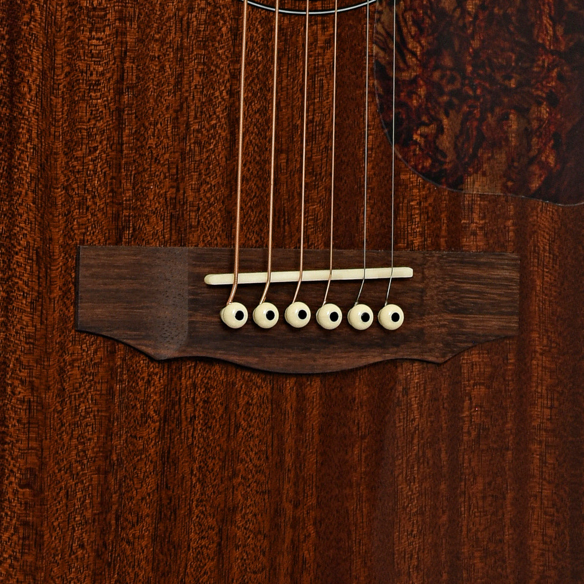 Bridge of Guild Westerly Collection D-120 Acoustic Guitar