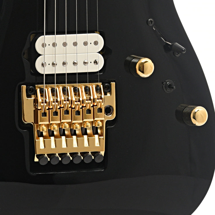 tremolo Bridge of Ibanez Axe Design Lab Prestige Series RGA622XH Electric Guitar, Black