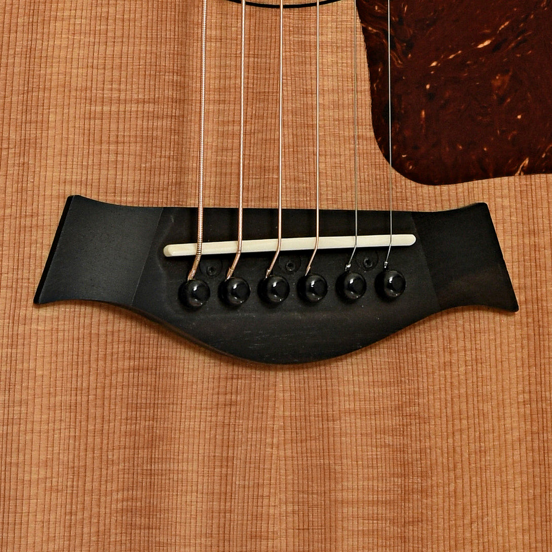 Bridge of Taylor GS Mini-E Rosewood Acoustic Guitar 