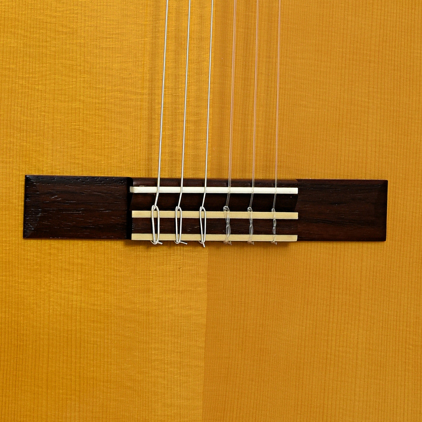 Bridge of Yamaha CG-TA TransAcoustic Classical Guitar