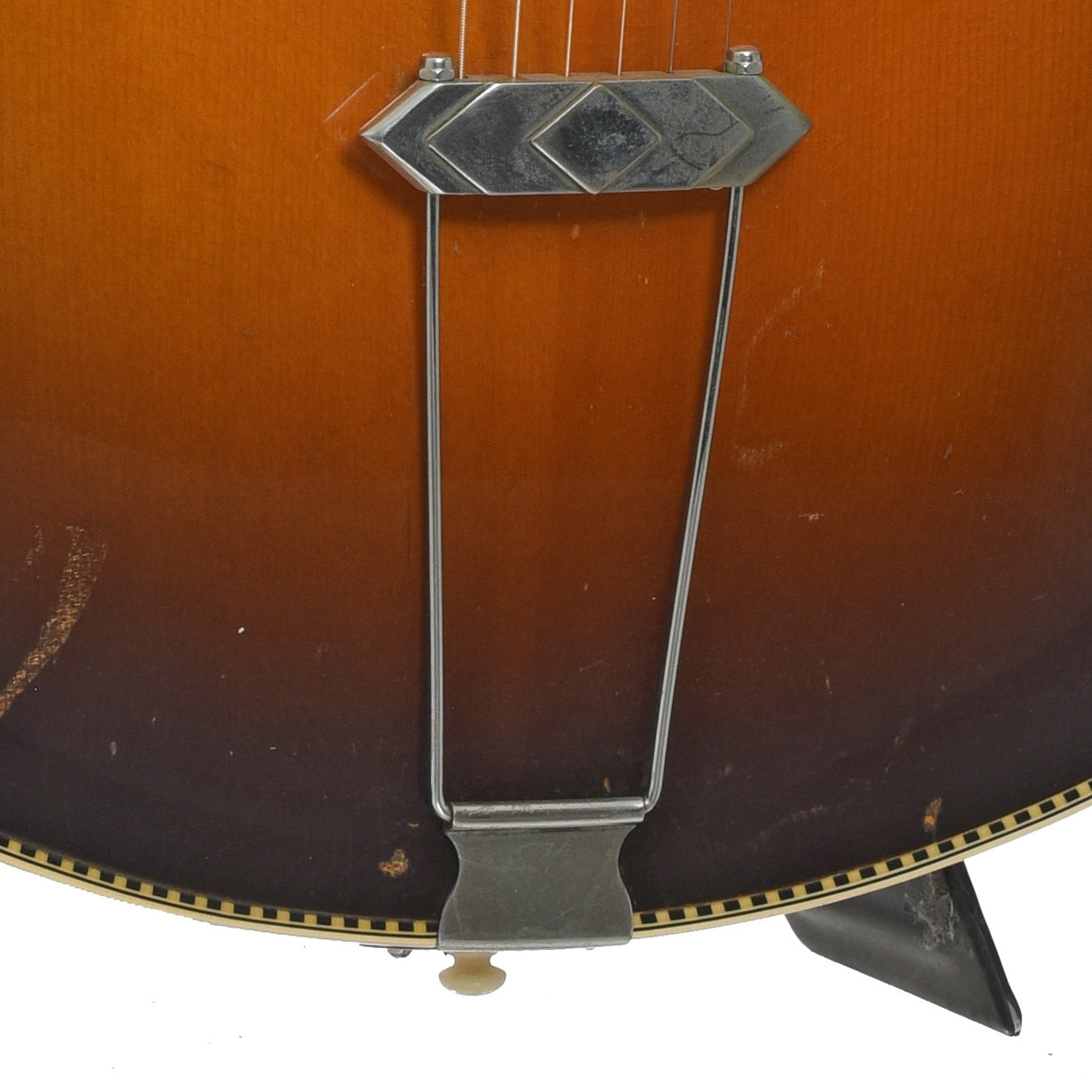Tail[piece of Gibson L-10 Archtop Acoustic Guitar 