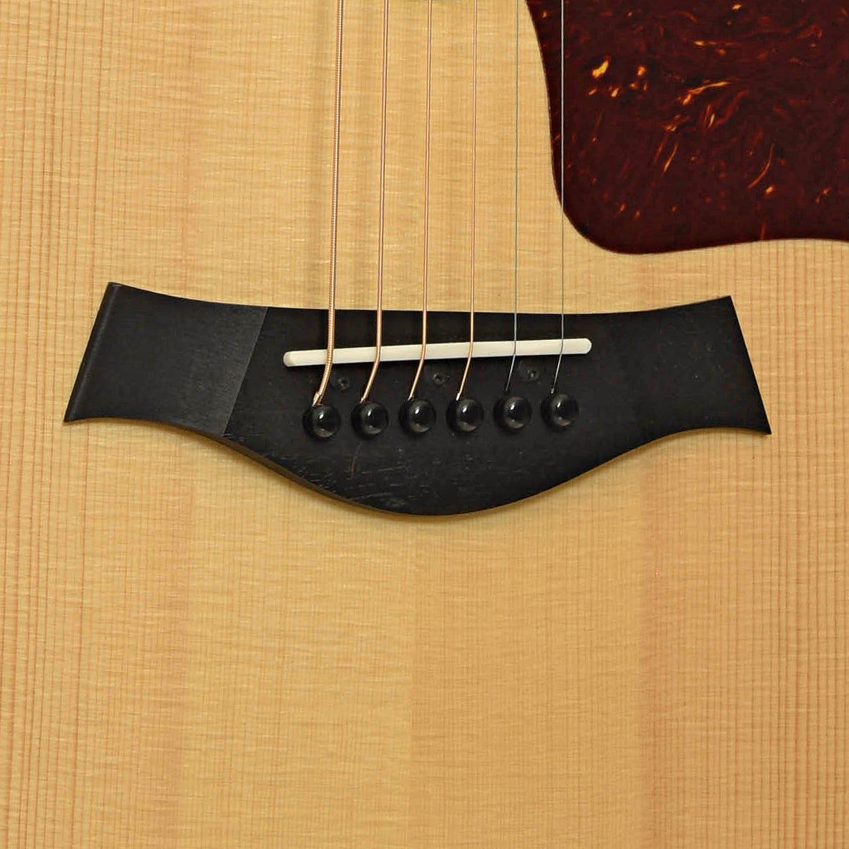 Bridge of Taylor 214CE Deluxe Acoustic-Electric Guitar 
