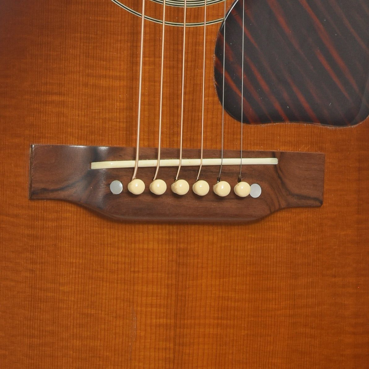 Bridge of Gibson Southern Jumbo Acoustic Guitar