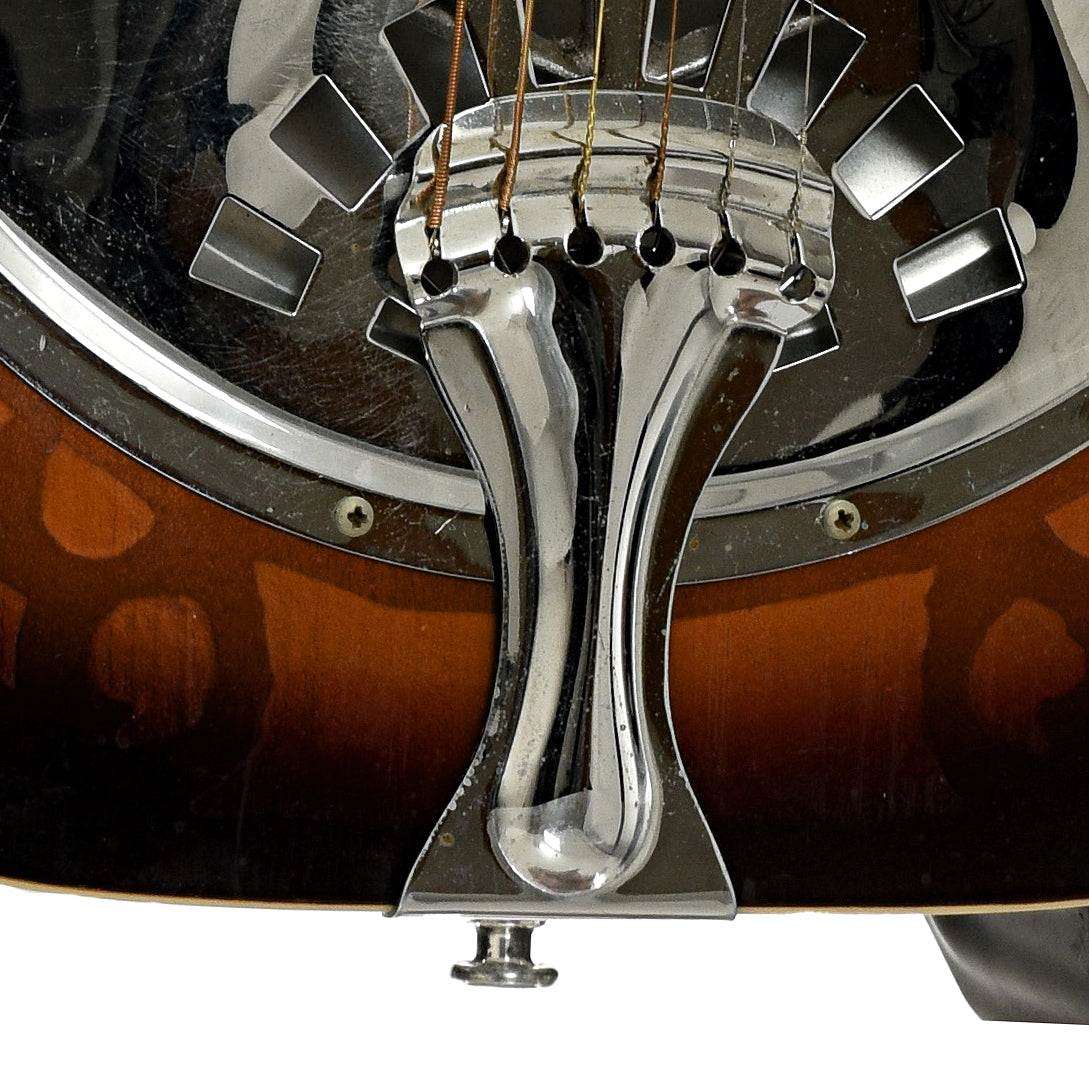 Tailpiece of Dobro Model 66 Resonator Guitar 