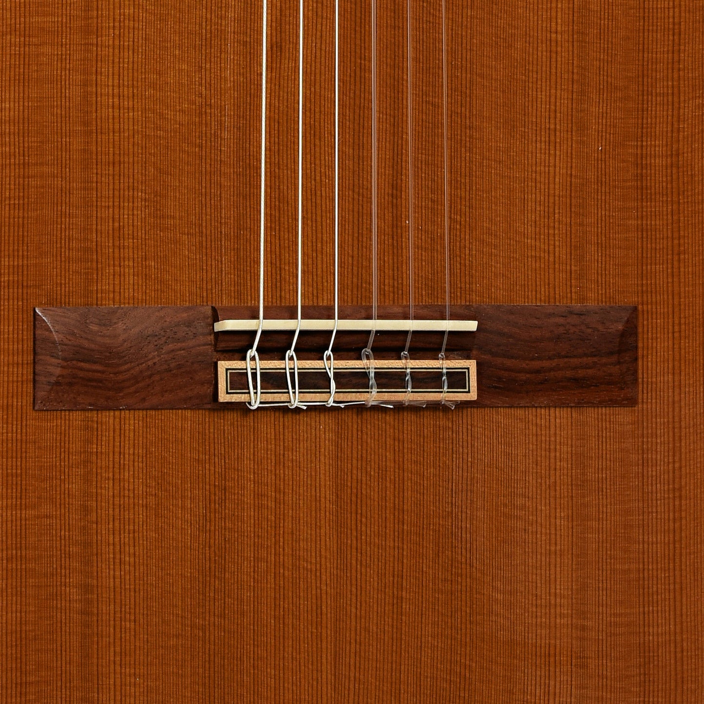 Bridge of Takamine C134S Classical Guitar 